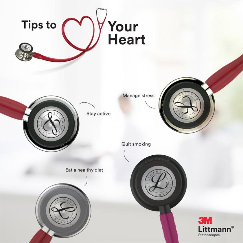 3M Littmann Classic III Stethoscope Black 5620