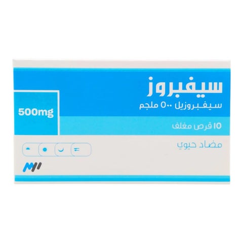 Cefproz 500mg Tablet, Pack of 15's