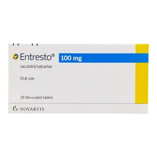 Entresto 100mg Film Coated Tablets, Pack of 28's