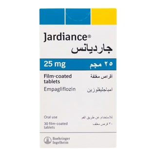 Jardiance 25mg Film Coated Tablets, Pack of 30’s