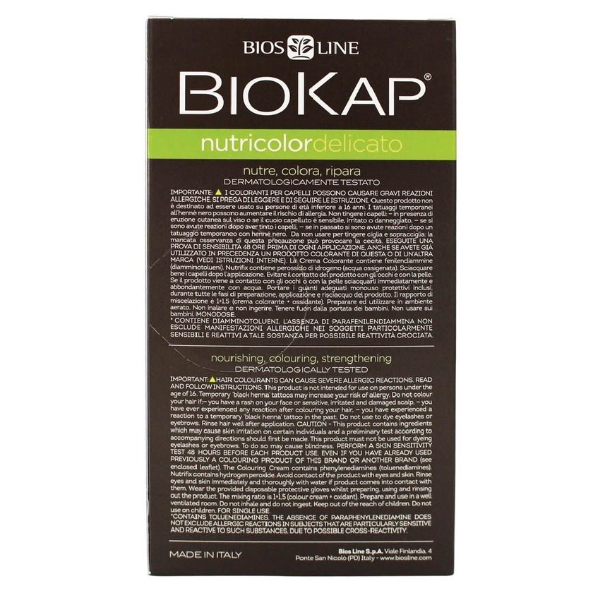 Biokap Nutricolor Delicato 6.30 Dark Golden Blonde 140ml