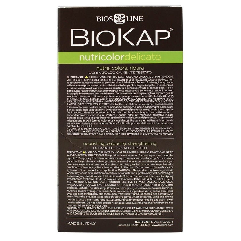 Biokap Nutricolor Delicato 6.06 Dark Blond Havana 140ml