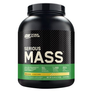 Optimum Nutrition Serious Mass Powder Banana 6lb