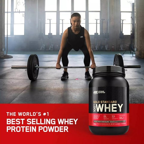 Optimum Nutrition Gold Standard 100% Whey Extreme Milk Chocolate Protein Powder 2lb