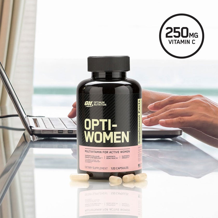 Optimum Nutrition Opti-Women Multivitamin Supplement For Active Women, Pack of 120's