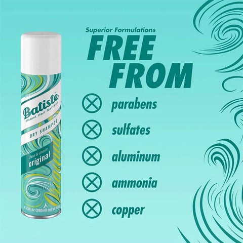 Batiste Dry Shampoo Original 200ml
