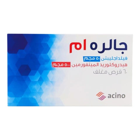 Jalra M 50/500mg Tablets, Pack of 60's