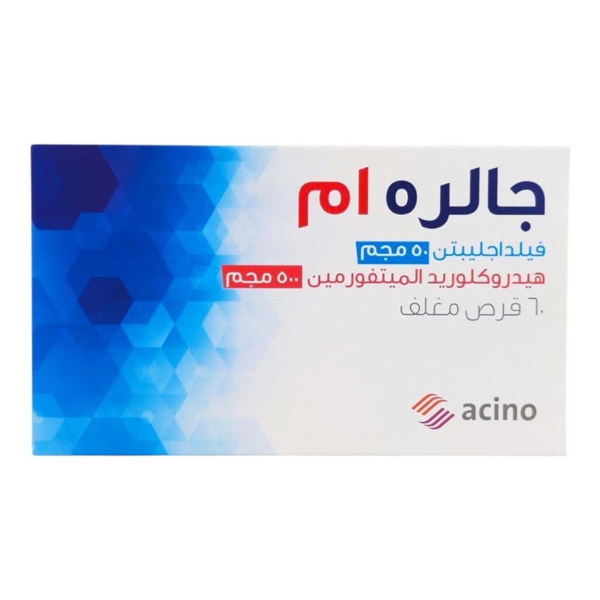 Jalra M 50/500mg Tablets, Pack of 60's