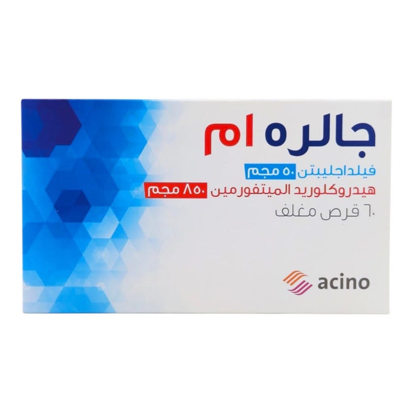 Jalra M 50mg/850mg Tablets, Pack of 60's