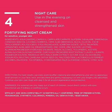 Annemarie Borlind ZZ Sensitive Fortifying Night Cream, Anti-Stress 50ml