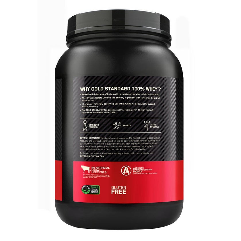 Optimum Nutrition Gold Standard 100% Whey Protein Powder Double Rich Chocolate 2lb