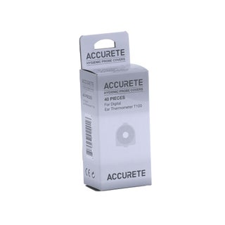 Accurete Ear Thermometer Probe Covers, Pack of 40's