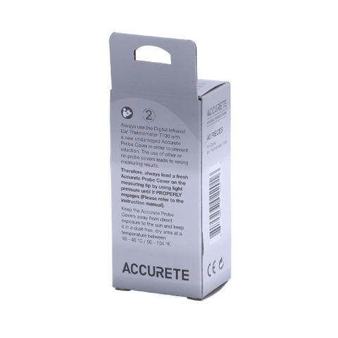 Accurete Ear Thermometer Probe Covers, Pack of 40's