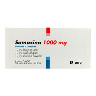 Somazina 1000mg/10ml Oral Solution, Pack of 6's