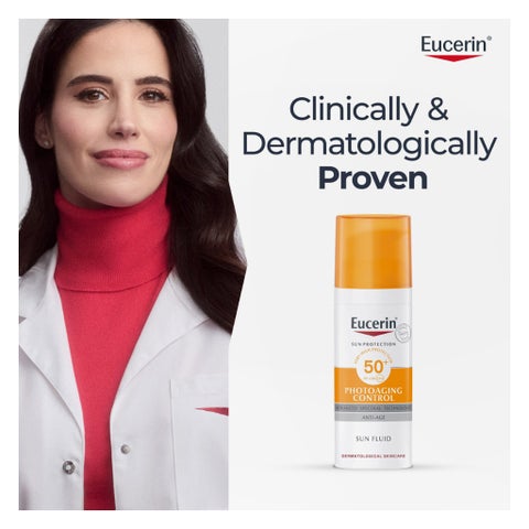 Eucerin Photo Aging Control SPF50 Anti-Age Sunscreen Fluid 50ml
