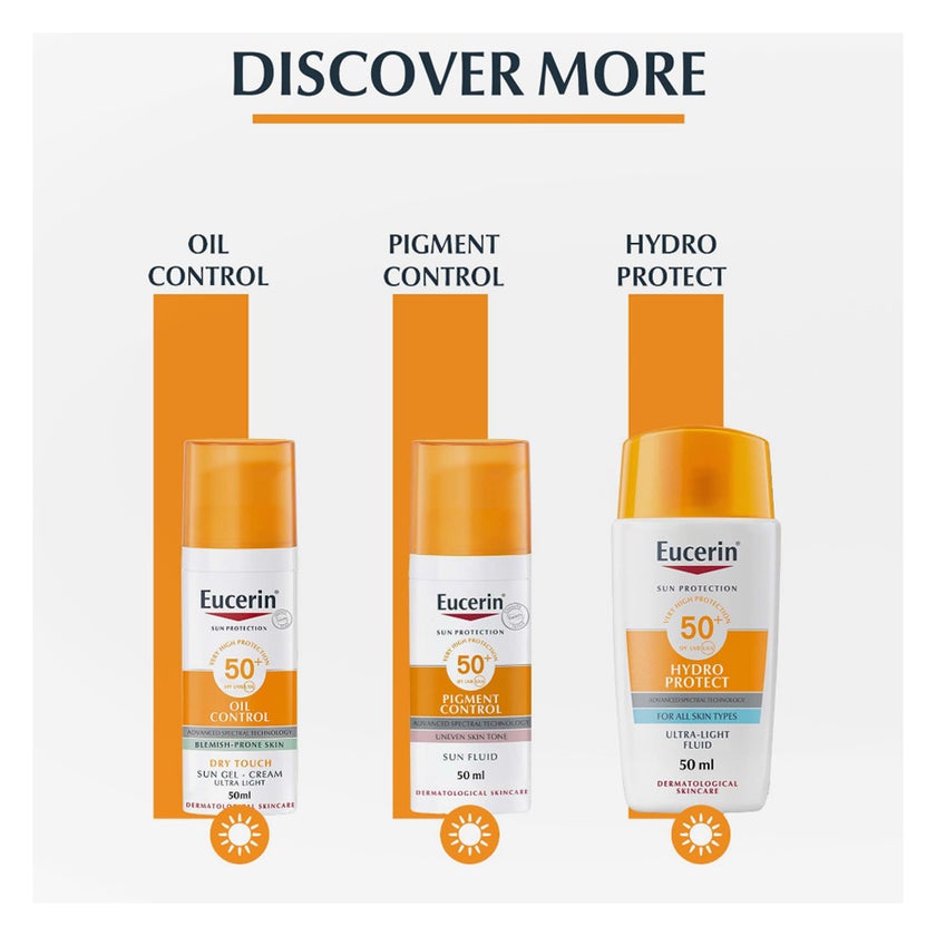 Eucerin Photo Aging Control SPF50 Anti-Age Sunscreen Fluid 50ml