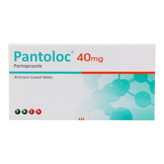 Pantoloc 40mg Tablets, Pack of 30's