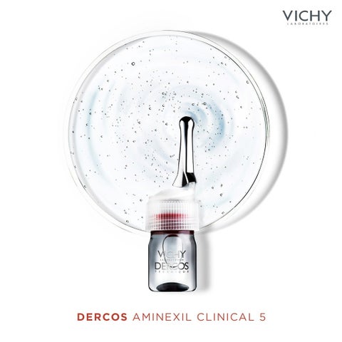 Vichy Dercos Aminexil Clinical 5 Anti-Hair Loss Care 6ml, Pack of 21's