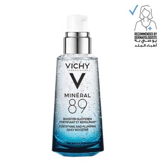 Vichy Mineral 89 Fortifying & Plumping Daily Serum For All Skin Types With Hyaluronic Acid 50ml