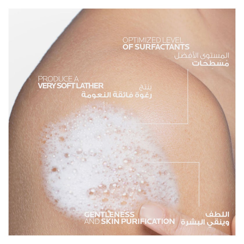 La Roche-Posay Lipikar Syndet AP+ Body Wash For Extremely Dry Atopic Eczema-Prone Skin 400ml