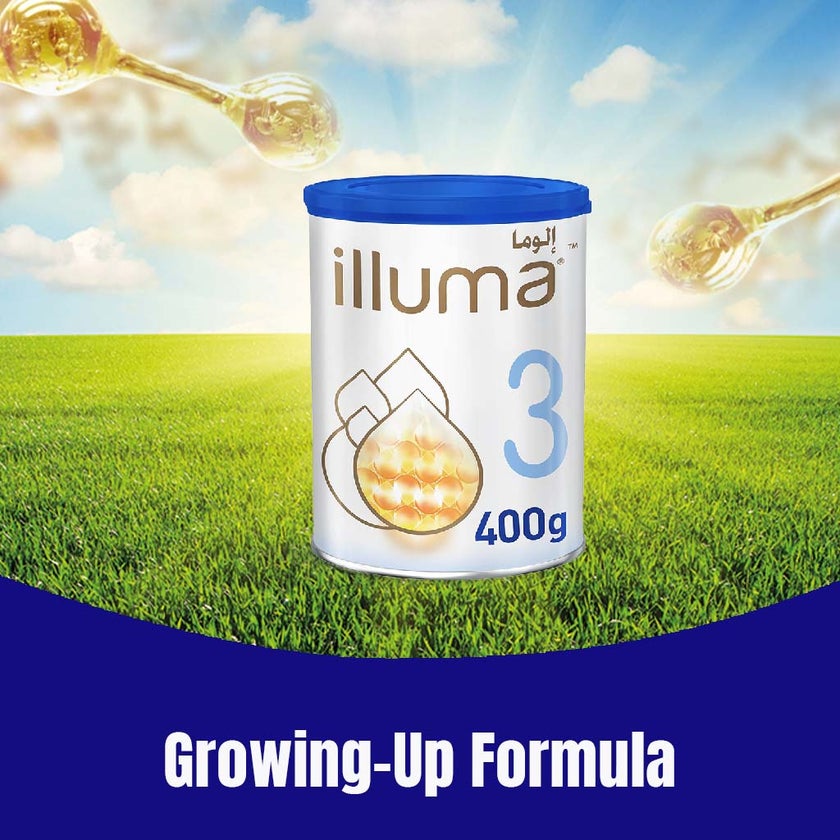 Illuma Stage 3 Toddlers Milk Formula For 1 To 3 Years 400g