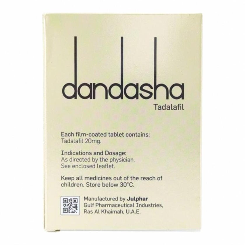 Dandasha 20mg Tablets, Pack of 4's