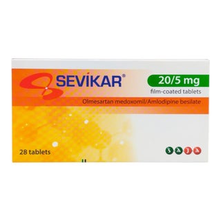 Sevikar 20mg/5mg Tablets, Pack of 28's