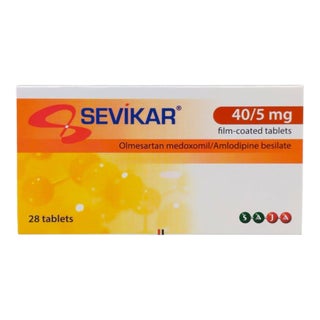 Sevikar 40mg/5mg Tablets, Pack of 28's