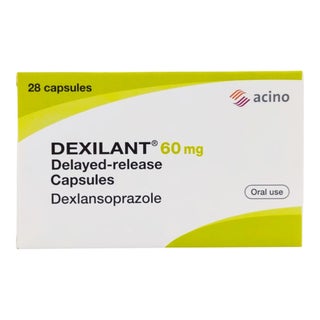 Dexilant 60mg Capsules, Pack of 28's
