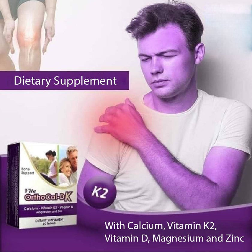 Vita OrthoCal-DK Tablets, Pack of 60's