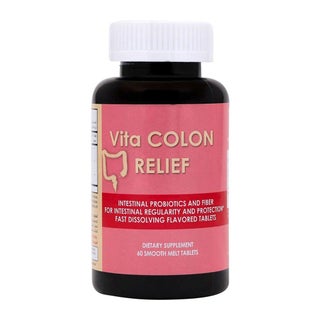 Vita Colon Relief Smooth Melt Tablets, Pack of 60's