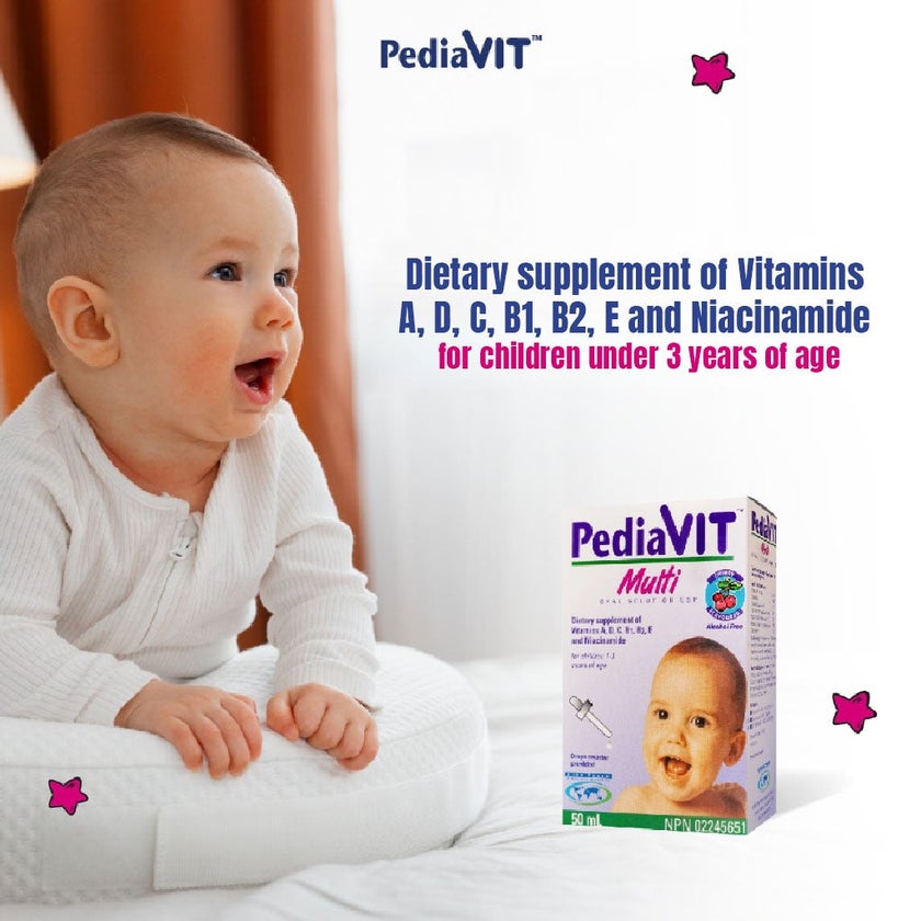 Pediavit Multi Vitamin Oral Solution 50ml