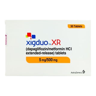 Xigduo XR 5mg/500mg Extended Release Tablets, Pack of 30’s