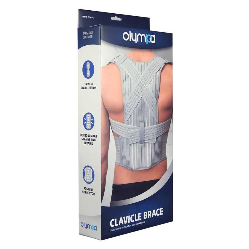 Olympa Clavicle Brace Grey Large/Extra Large OOH-112