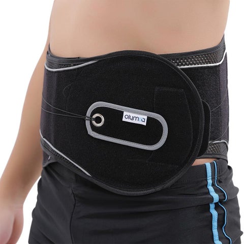 Olympa Comfort Pull Lumbo-Sacral Support Black Small/Medium OEB-511