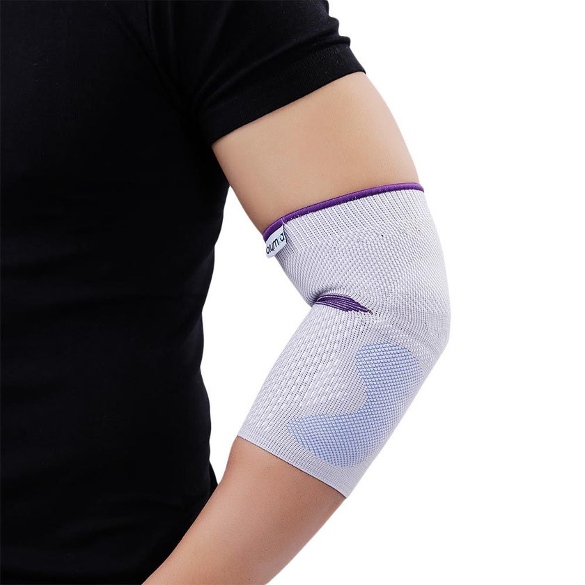 Olympa Snug Elbow Support with Gel Pad Small Cool Grey OFS-211