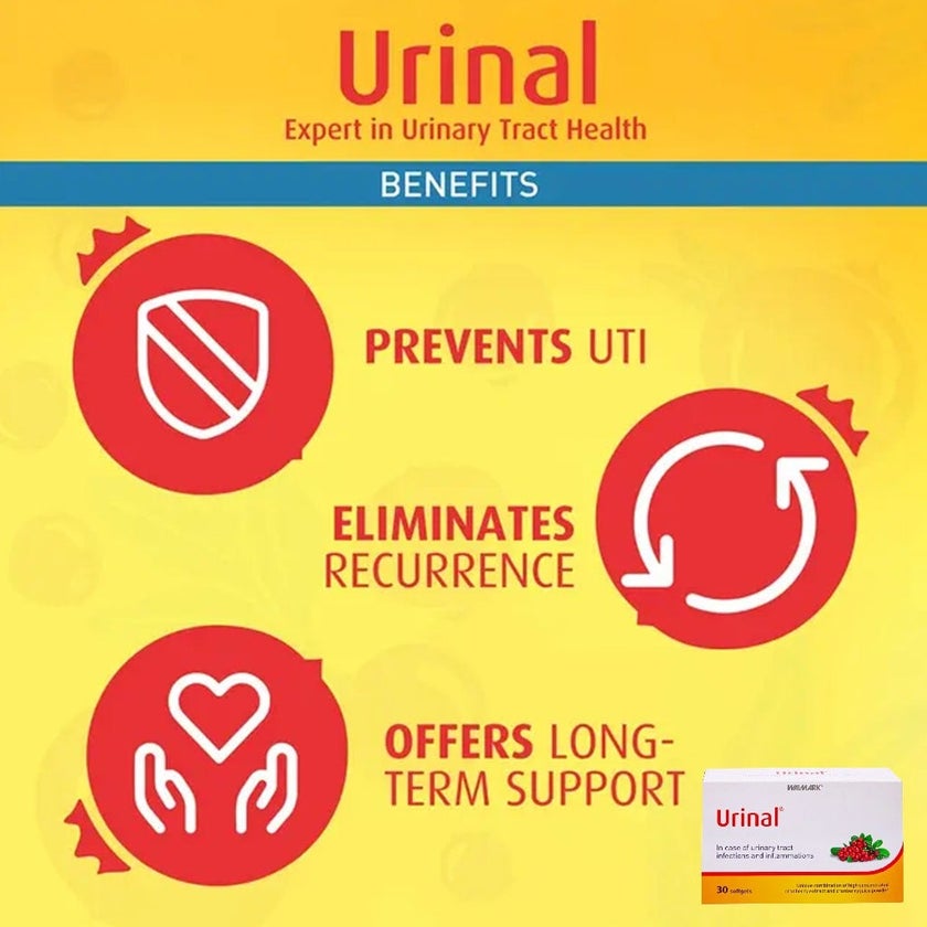 Urinal Softgels, Pack of 30's