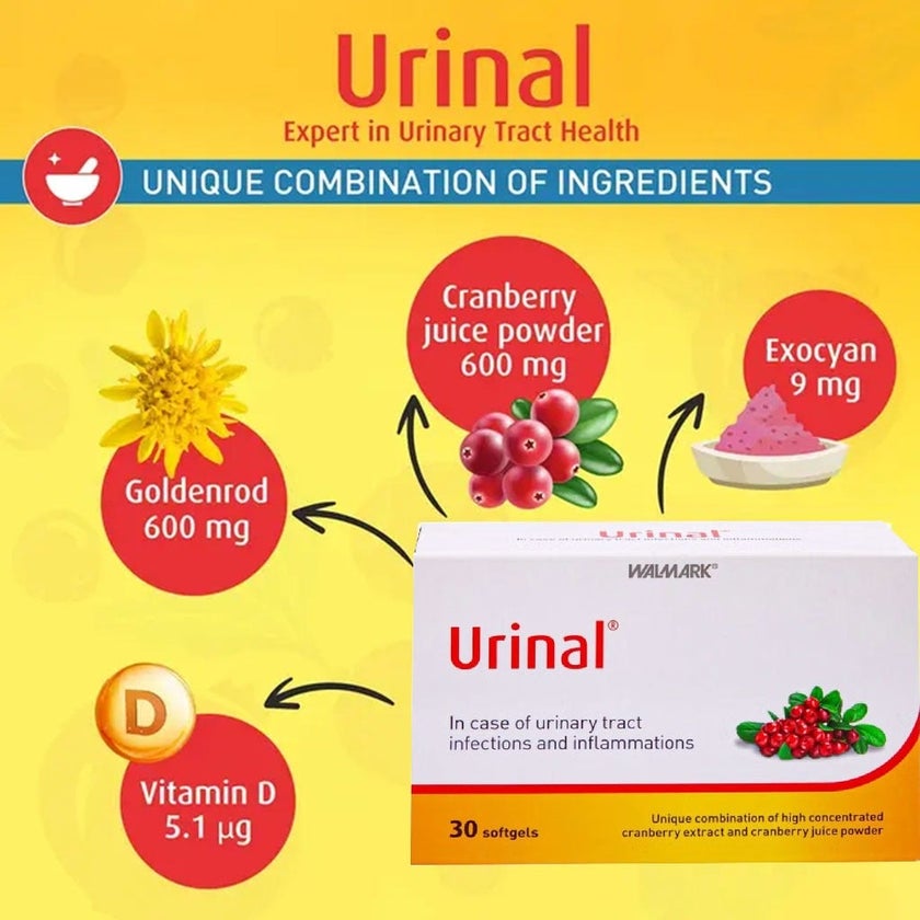 Urinal Softgels, Pack of 30's