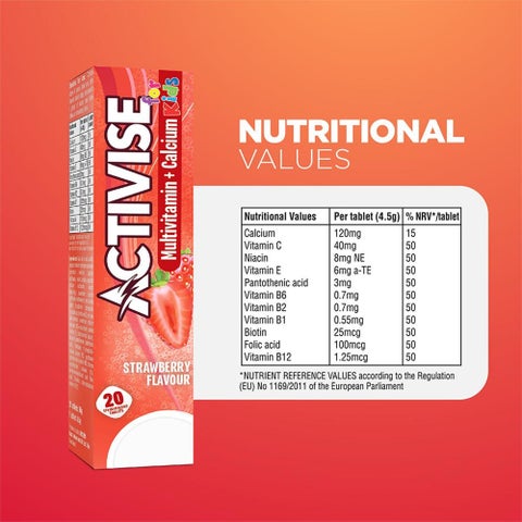 Activise Complete Nutrition & Hydration Set - 4 x 20 Tablets
