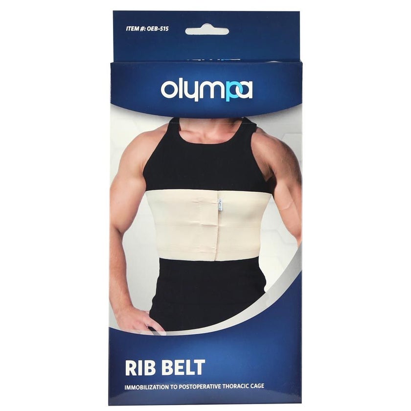 Olympa Rib Belt Beige Extra Large OEB-515