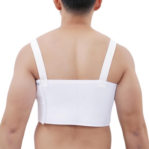 Olympa Rib Belt with Shoulder Strap White Extra Extra Large OEB-516