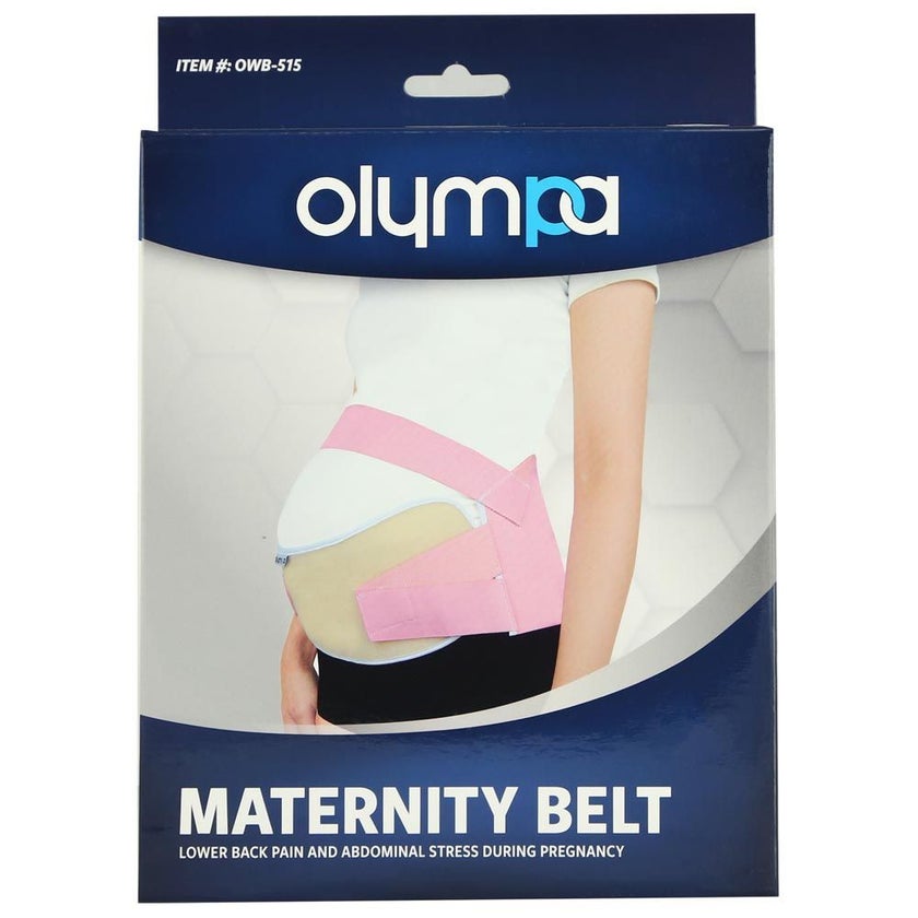 Olympa Maternity Belt Pink XL