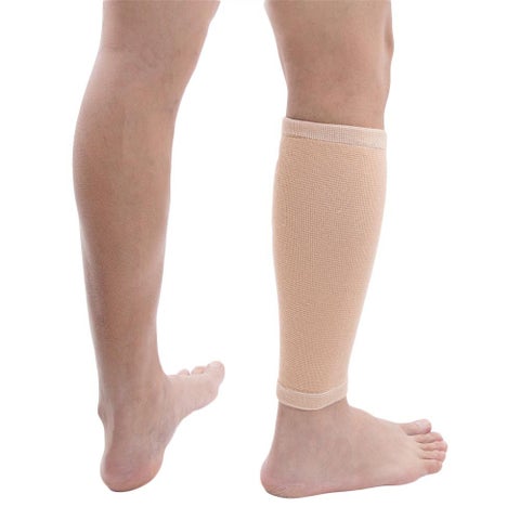 Olympa Elastic Calf Support Beige S