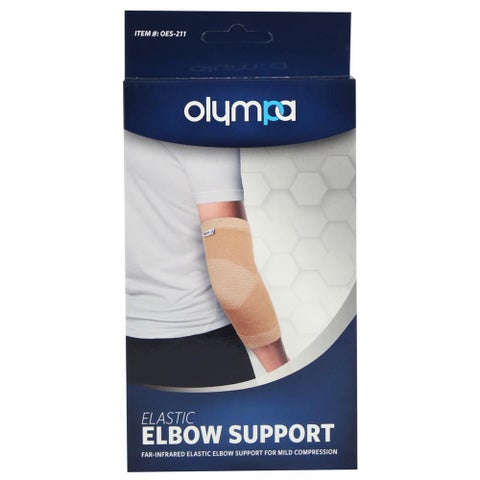 Olympa Elastic Elbow Support Beige Extra Large OES-211