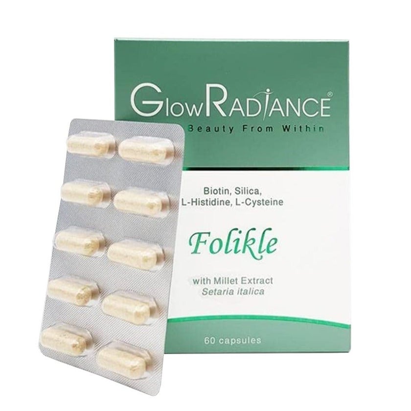 Glow Radiance Folikle Capsules, Pack of 60's