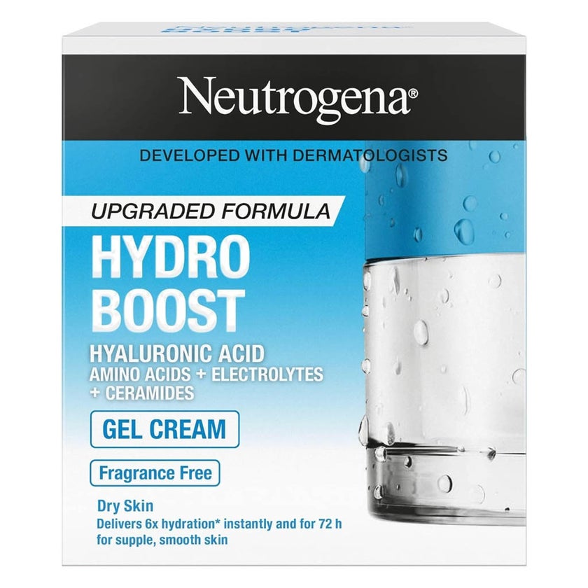 Neutrogena Hydro Boost Fragrance Free Gel-Cream For Dry Skin 50ml