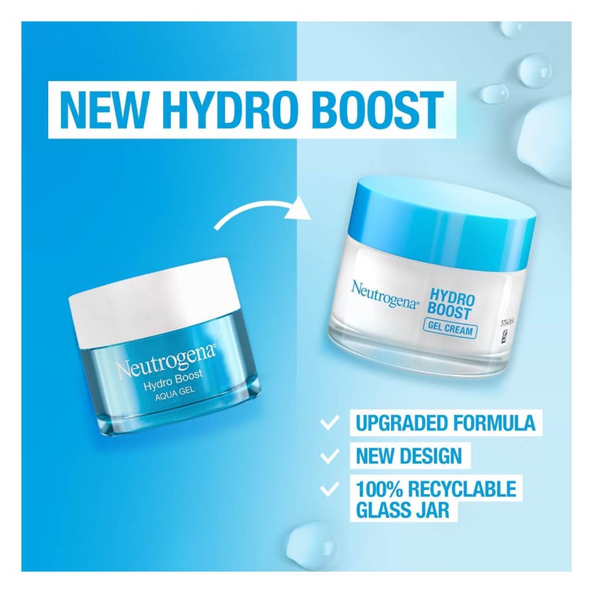 Neutrogena Hydro Boost Fragrance Free Gel-Cream For Dry Skin 50ml