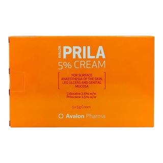 Avalon Prila 5% Cream 5g, Pack of 5's