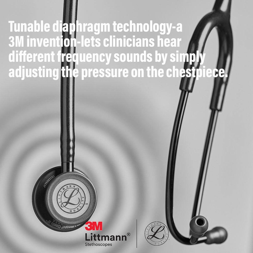 3M Littmann Classic III Stethoscope Black 5803 - myAster