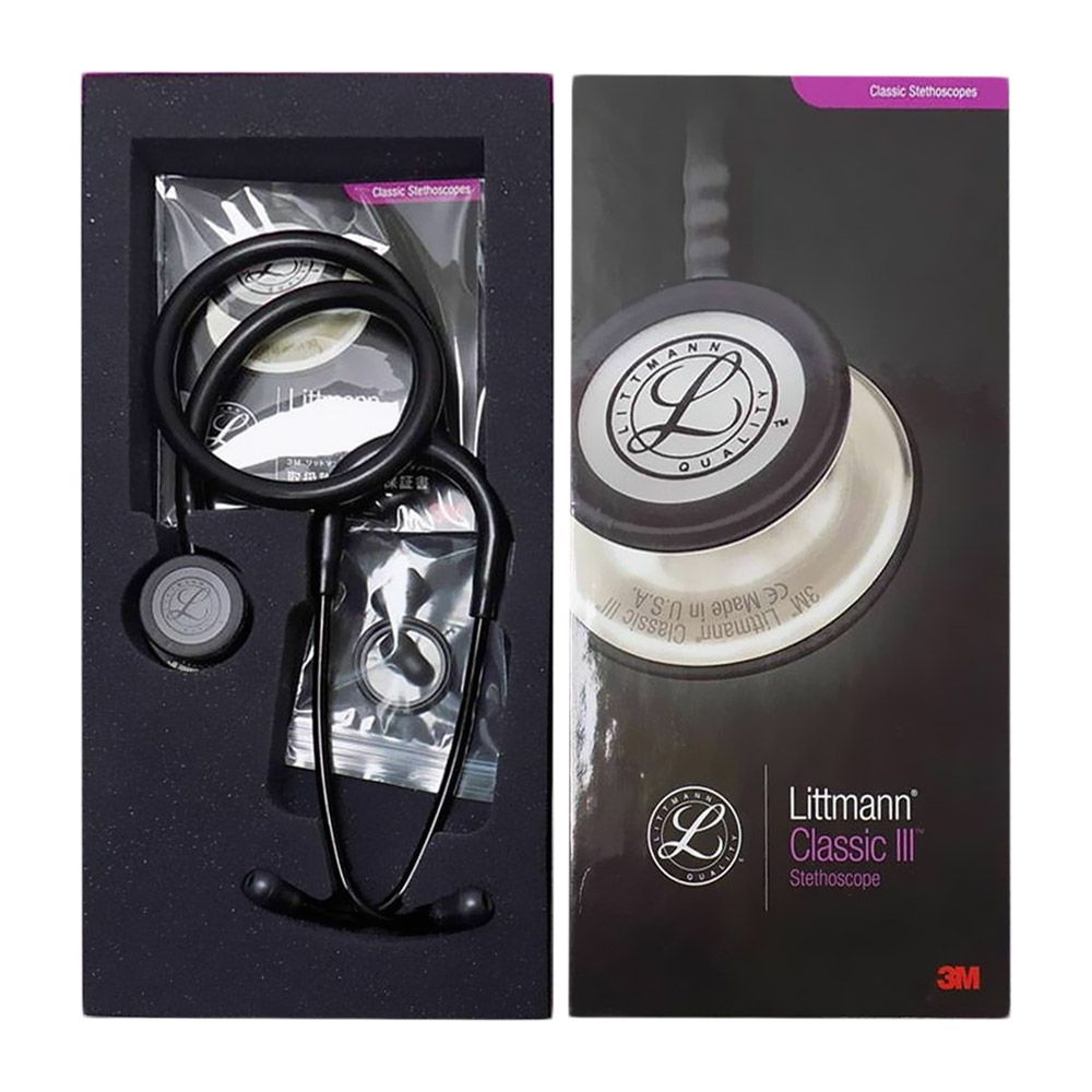 3M Littmann Classic III Stethoscope Black 5803 - myAster